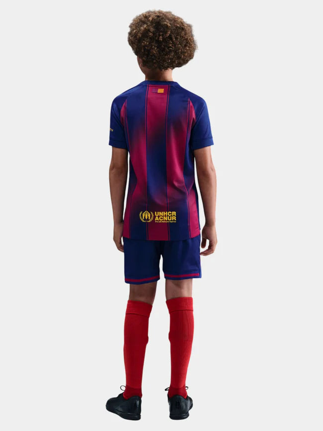 FC Barcelona Nike 2025/26 Home Jersey – Kids