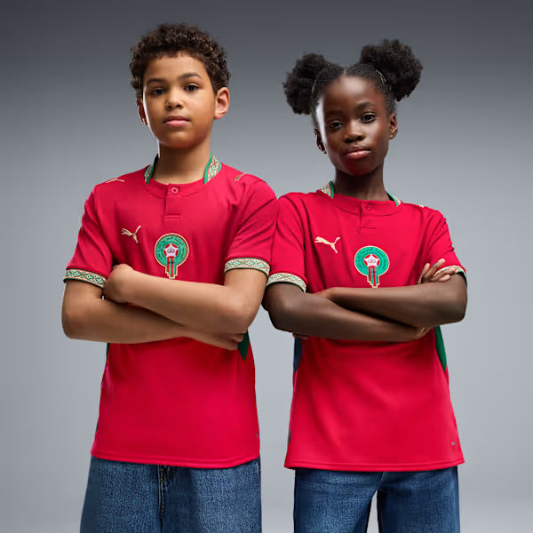 Maillot Maroc 2026 Enfant Puma – Lions de l'Atlas - Maillot Pro