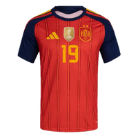 Maillot Domicile Espagne adidas 2026 – Lamine Yamal 19 – 2 Etoiles Champion du Monde