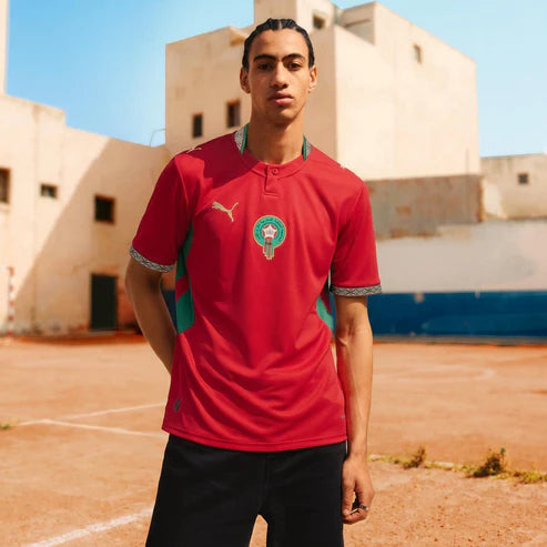 Maillot Domicile Maroc 2026 Homme - Maillot Pro
